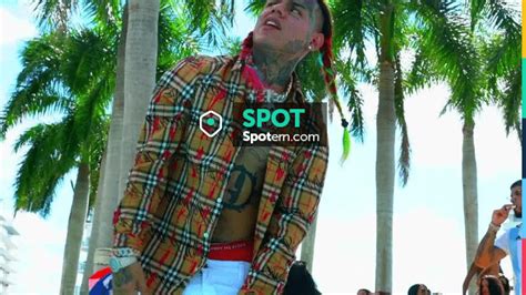 6ix9ine burberry shirt|6ix9ine.